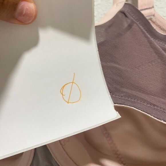 Cacique Women Adjustable Strap Underwire Overbust Bra Dark Brown Pink 42DD - Picture 10 of 10